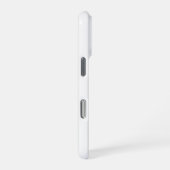 セージカラーの母と子のシルエット マントラ iPhoneケース (右側面)