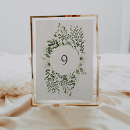 セージガーデンテーブル番号結婚披露宴サイン 招待状