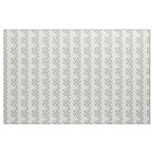 セージグリーンおよび銀製の幾何学的なジグザグ形 ファブリック (ヤード)