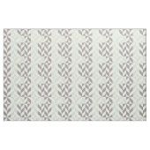 セージグリーンおよび銀製の幾何学的なジグザグ形 ファブリック (ファットクウォーター)