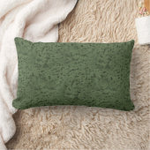 セージグリーンのコルクの一見木穀物 ランバークッション (ブランケット)