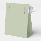 セージグリーンのシェードありがとうござ結婚う フェイバーボックス (裏面サイド)