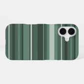 セージグリーンのストライプ Case-Mate iPhoneケース iPhone 16ケース (裏面横)