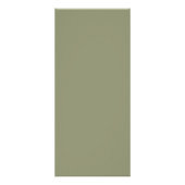 セージグリーンのパーフェクトパール ブライダルランチメニューカード ラックカード (裏面)