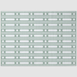 セージグリーンのボーンインレイ風ドットボーダー デコパージュペーパー 薄葉紙