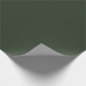 セージグリーンの無地包装紙 ラッピングペーパー (角)