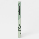 セージグリーンアートライン iPhoneケース (左側)