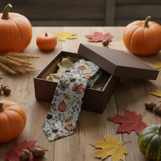 セージグリーンウエスタンブルスカルカントリー ネクタイ