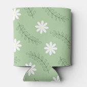 セージグリーンエレガントフローラ春夏 缶クーラー (裏面)