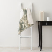 セージグリーンエレガントフローラ シェルパブランケット (インサイチュ)