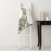 セージグリーンエレガントフローラ シェルパブランケット (インサイチュ)