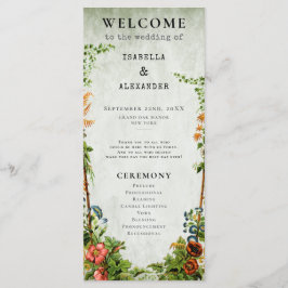 セージグリーンエレガントヴィンテージ図書館植物学 プログラム