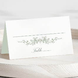 セージグリーンクラシックフローラ結婚ズ座席表