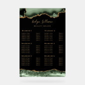 セージグリーンゲート価格表アクリル記号 アクリルサイン (正面)