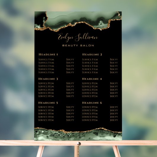 セージグリーンゲート価格表アクリル記号 アクリルサイン (ニュートラル)