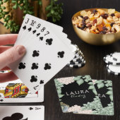 セージグリーンシックカントリーフローラ&ブリージフレーム トランプ (インサイチュ)