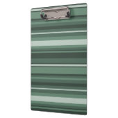 セージグリーンストライプ クリップボード (左)