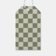セージグリーンチェッカーボード
