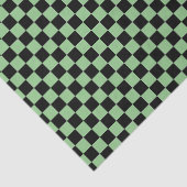 セージグリーンチェック迷彩パターン 薄葉紙 (詳細)