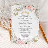 セージグリーンチョークピンクフローラキンセアニラ 招待状