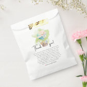 セージグリーンニュートラルベビーアニマルサファリ フェイバーバッグ (封をした状態)