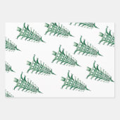 セージグリーンパゴダ ラッピングペーパーシート (正面2)