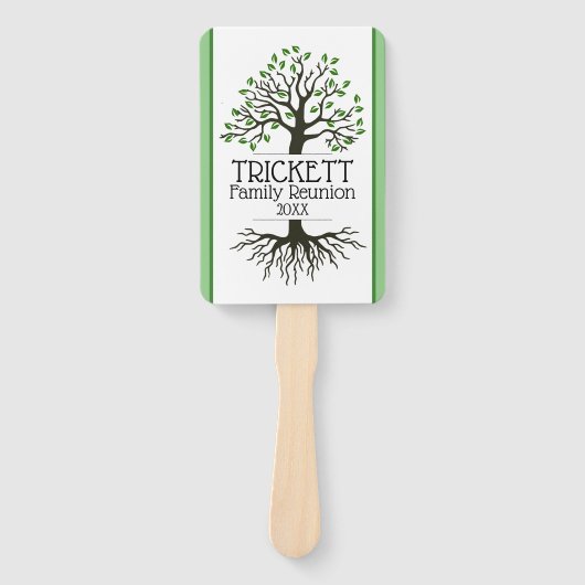 セージグリーンファミリーツリーファミリー懇親会 ハンドファン (正面)