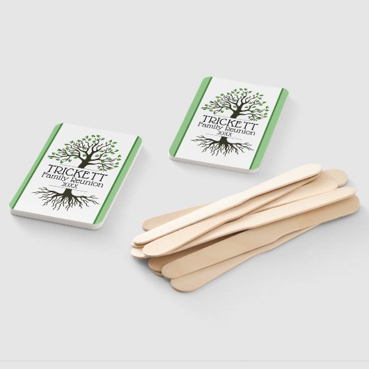 セージグリーンファミリーツリーファミリー懇親会 ハンドファン (組立なし)