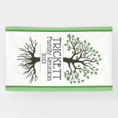 セージグリーンファミリーツリーファミリー懇親会 横断幕 (横)