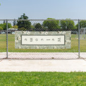 セージグリーンフローラウェルカムバナー 横断幕 (インサイチュ)