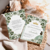 セージグリーンフローラキンセアニェラミスカインスアノス 招待状