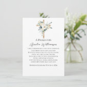 セージグリーンフローラバプテスマ エンクロージャーカード (スタンド正面)