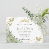 セージグリーンフローラ金ゴールドキンセアニェラSweet sixteen セーブザデート (スタンド正面)