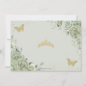 セージグリーンフローラ金ゴールドキンセアニェラSweet sixteen セーブザデート (裏面)