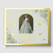 セージグリーンフローラ金ゴールドキンセアニラ15カインスフォト ゲストブック (正面)