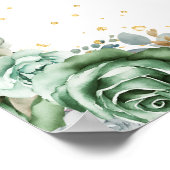 セージグリーンプリンセスクインセアニラウェルカム ポスター (角)