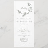 セージグリーンホワイトフローラ結婚リース プログラム (正面)