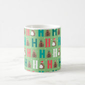 セージグリーンホーホーホーホアルマジロ コーヒーマグカップ (中央)