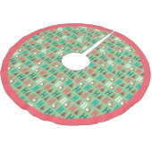 セージグリーンホーホーホーホアルマジロ ブラッシュドポリエステルツリースカート (アングル)