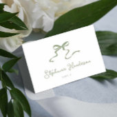 セージグリーンボウフォールディング座席表 テーブルナンバー