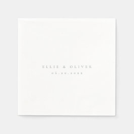 セージグリーンボホ結婚のカクテルモダン スタンダードカクテルナプキン