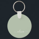 セージグリーンミニマルモダンリストモノグラエレガントム キーホルダー<br><div class="desc">Sage Green Minimalist Monogramコレクションモダンの紹介エレガント：穏やかな洗練と時代を超越したエレガンスで、あなたの美意識を高める。私たちのコレクションは、あなたの個人スタイルに合わせた洗練されたモノグラムによって補完された穏やかな緑の色合いのミニマルなデザインを紹介する。洗練された文房具から多彩なアクセサリーまで、コレクション内の各作品は、どんな場面でも表現できるように細心の注意を払って作られている。あなたは名刺、レターヘッド、あるいは味わい深いホームデザインを求める場合でも、私たちのミニマルなデザインはプロ意識と洗練を醸し出すクリーンで美コンテンポラリーしい外観を提供している。Sage Green Minimalist モダン Monogram Collectionは、その落ち着いたカラーパレットとミニマルな魅力を備えエレガント、シンプルさの美しいを味わう人に最適なコレクションである。エレガンスで自分のパーソナライズされたマークを作り、洗練の本質を受け入れモダンなさい。ビジネス用でも個人用でも、トレンドを超えスタイリッシュて、その控えめな魅力に魅了されるソリューションを提供。</div>
