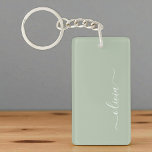 セージグリーンミニマルモダンリストモノグラエレガントム キーホルダー<br><div class="desc">Sage Green Minimalist Monogramコレクションモダンの紹介エレガント：穏やかな洗練と時代を超越したエレガンスで、あなたの美意識を高める。私たちのコレクションは、あなたの個人スタイルに合わせた洗練されたモノグラムによって補完された穏やかな緑の色合いのミニマルなデザインを紹介する。洗練された文房具から多彩なアクセサリーまで、コレクション内の各作品は、どんな場面でも表現できるように細心の注意を払って作られている。あなたは名刺、レターヘッド、あるいは味わい深いホームデザインを求める場合でも、私たちのミニマルなデザインはプロ意識と洗練を醸し出すクリーンで美コンテンポラリーしい外観を提供している。Sage Green Minimalist モダン Monogram Collectionは、その落ち着いたカラーパレットとミニマルな魅力を備えエレガント、シンプルさの美しいを味わう人に最適なコレクションである。エレガンスで自分のパーソナライズされたマークを作り、洗練の本質を受け入れモダンなさい。ビジネス用でも個人用でも、トレンドを超えスタイリッシュて、その控えめな魅力に魅了されるソリューションを提供。</div>