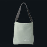 セージグリーンミニマルモダンリストモノグラエレガントム クロスボディバッグ<br><div class="desc">Sage Green Minimalist Monogramコレクションモダンの紹介エレガント：穏やかな洗練と時代を超越したエレガンスで、あなたの美意識を高める。私たちのコレクションは、あなたの個人スタイルに合わせた洗練されたモノグラムによって補完された穏やかな緑の色合いのミニマルなデザインを紹介する。洗練された文房具から多彩なアクセサリーまで、コレクション内の各作品は、どんな場面でも表現できるように細心の注意を払って作られている。あなたは名刺、レターヘッド、あるいは味わい深いホームデザインを求める場合でも、私たちのミニマルなデザインはプロ意識と洗練を醸し出すクリーンで美コンテンポラリーしい外観を提供している。Sage Green Minimalist モダン Monogram Collectionは、その落ち着いたカラーパレットとミニマルな魅力を備えエレガント、シンプルさの美しいを味わう人に最適なコレクションである。エレガンスで自分のパーソナライズされたマークを作り、洗練の本質を受け入れモダンなさい。ビジネス用でも個人用でも、トレンドを超えスタイリッシュて、その控えめな魅力に魅了されるソリューションを提供。</div>