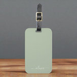セージグリーンミニマルモダンリストモノグラエレガントム ラゲッジタグ<br><div class="desc">Sage Green Minimalist Monogramコレクションモダンの紹介エレガント：穏やかな洗練と時代を超越したエレガンスで、あなたの美意識を高める。私たちのコレクションは、あなたの個人スタイルに合わせた洗練されたモノグラムによって補完された穏やかな緑の色合いのミニマルなデザインを紹介する。洗練された文房具から多彩なアクセサリーまで、コレクション内の各作品は、どんな場面でも表現できるように細心の注意を払って作られている。あなたは名刺、レターヘッド、あるいは味わい深いホームデザインを求める場合でも、私たちのミニマルなデザインはプロ意識と洗練を醸し出すクリーンで美コンテンポラリーしい外観を提供している。Sage Green Minimalist モダン Monogram Collectionは、その落ち着いたカラーパレットとミニマルな魅力を備えエレガント、シンプルさの美しいを味わう人に最適なコレクションである。エレガンスで自分のパーソナライズされたマークを作り、洗練の本質を受け入れモダンなさい。ビジネス用でも個人用でも、トレンドを超えスタイリッシュて、その控えめな魅力に魅了されるソリューションを提供。</div>