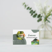 セージグリーンランドケア&造園サービス 名刺 (スタンド正面)