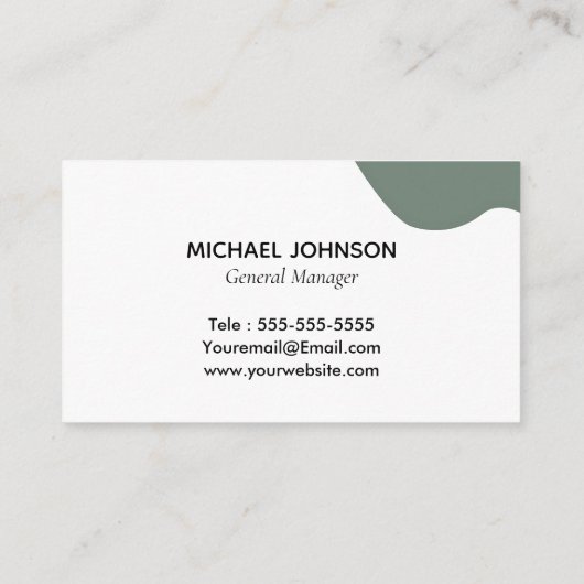 セージグリーンランドケア&造園サービス 名刺 (裏面)