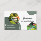 セージグリーンランドケア&造園サービス 名刺 (正面)