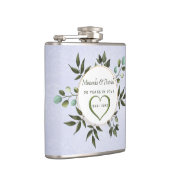 セージグリーンリース フラスク (右)