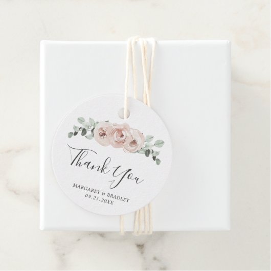 セージグリーンリーピンクフローラダスティーバラ結婚ズ フェイバータグ (インサイチュ)